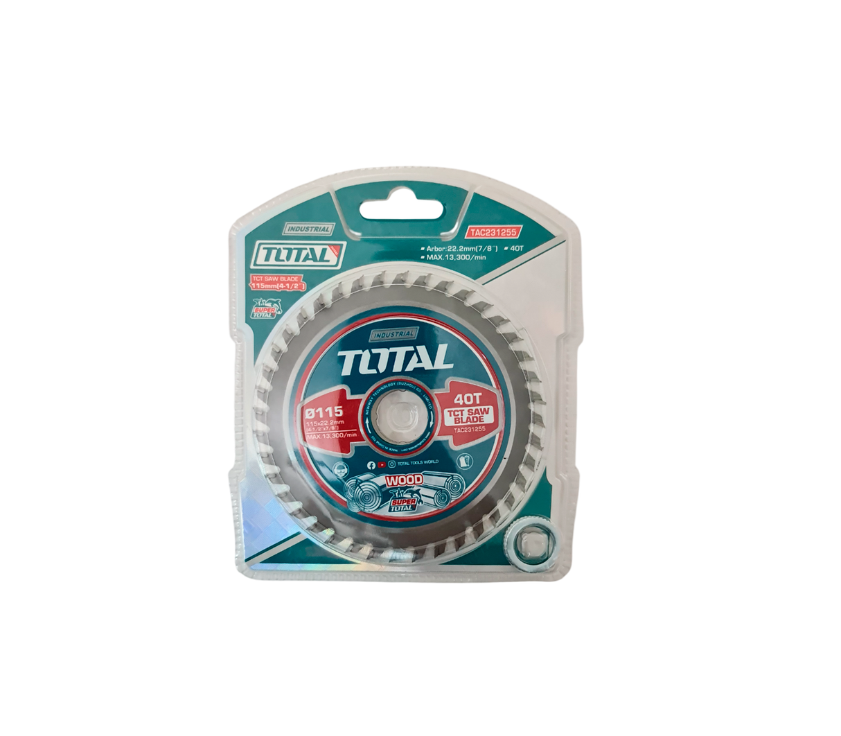 Disco corte diamante 110 mm TOTAL