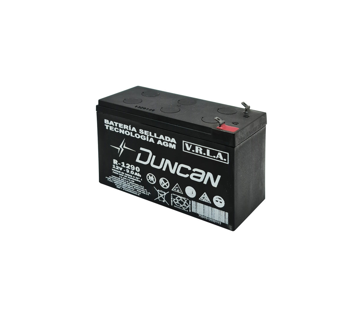 Batería AGM GEL DR-1290 Duncan