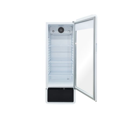 Nevera exhibidora vert 240 litros blanco Mystic