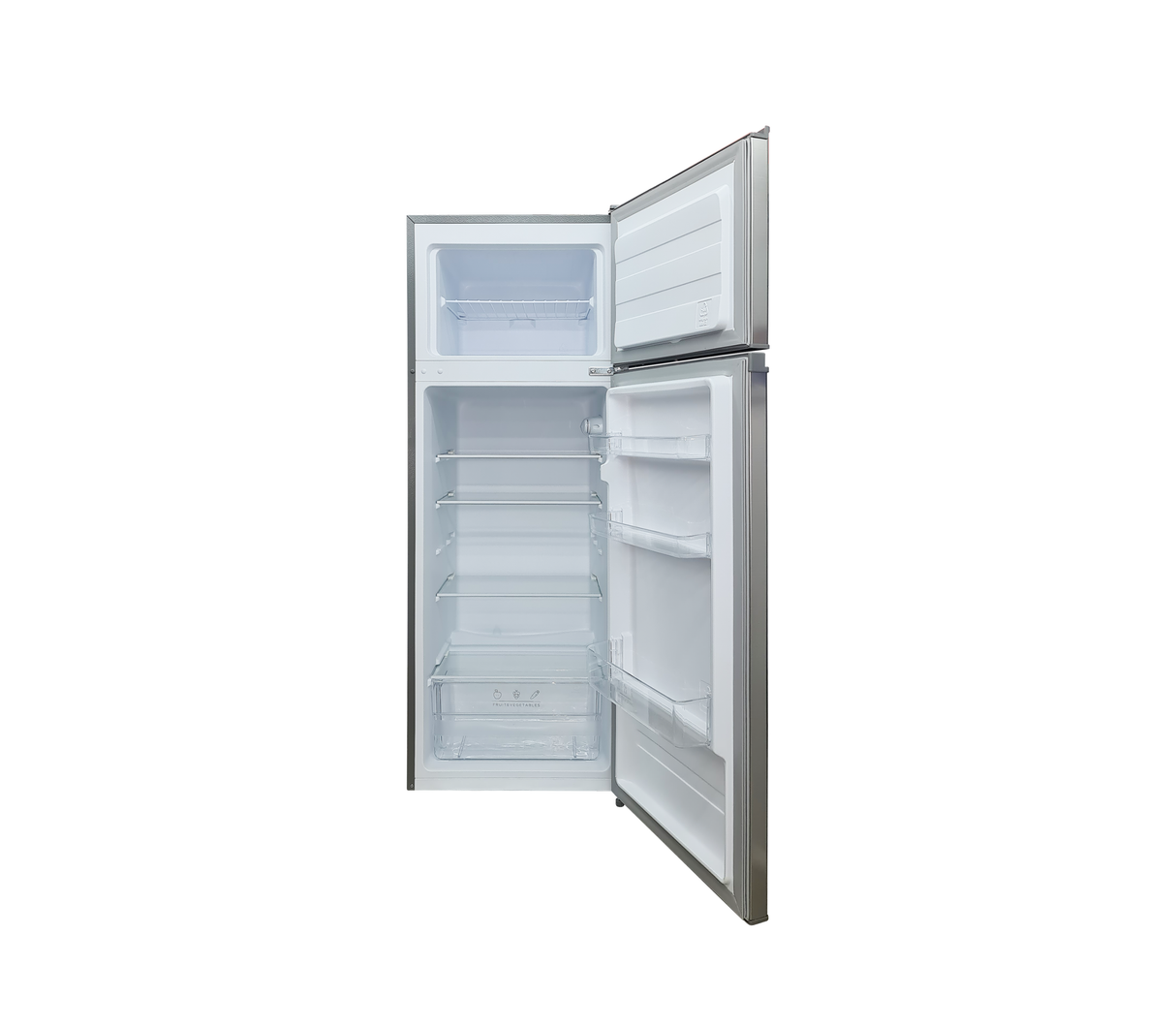 Nevera top mount 207ltr semi/e silver Mystic