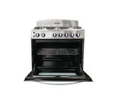 Cocina a gas Jade 6 hornillas (30") Acero inoxidable Mystic