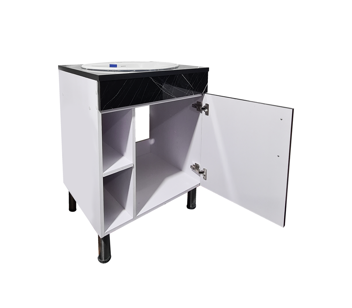 Mueble de baño con lavamano Tope Pvc Claro Powerfik