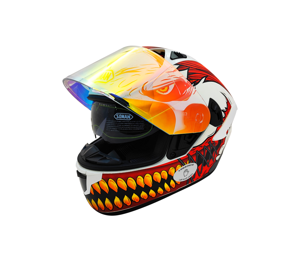 Casco Para Motorizado Integral SM968 Samon