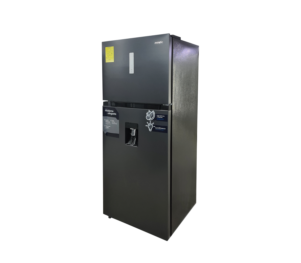Nevera Top Mount Inverter 410 litros Silver Mystic