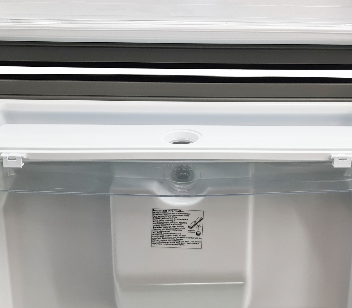 Nevera Top Mount Inverter 410 litros Silver Mystic