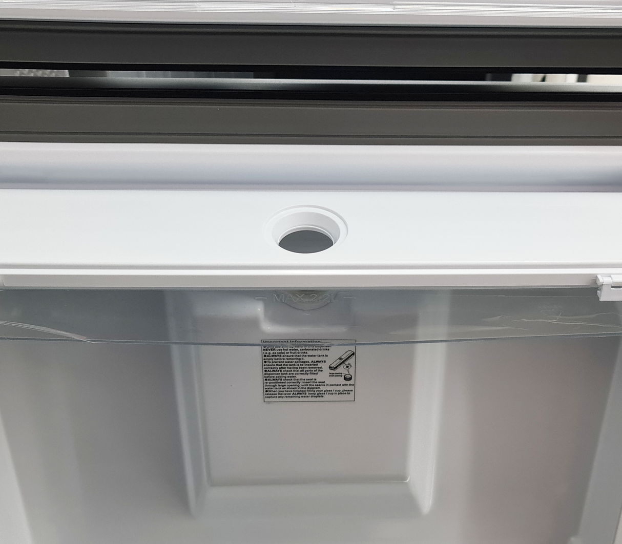 Nevera Top Mount Inverter 463 litros Silver Mystic
