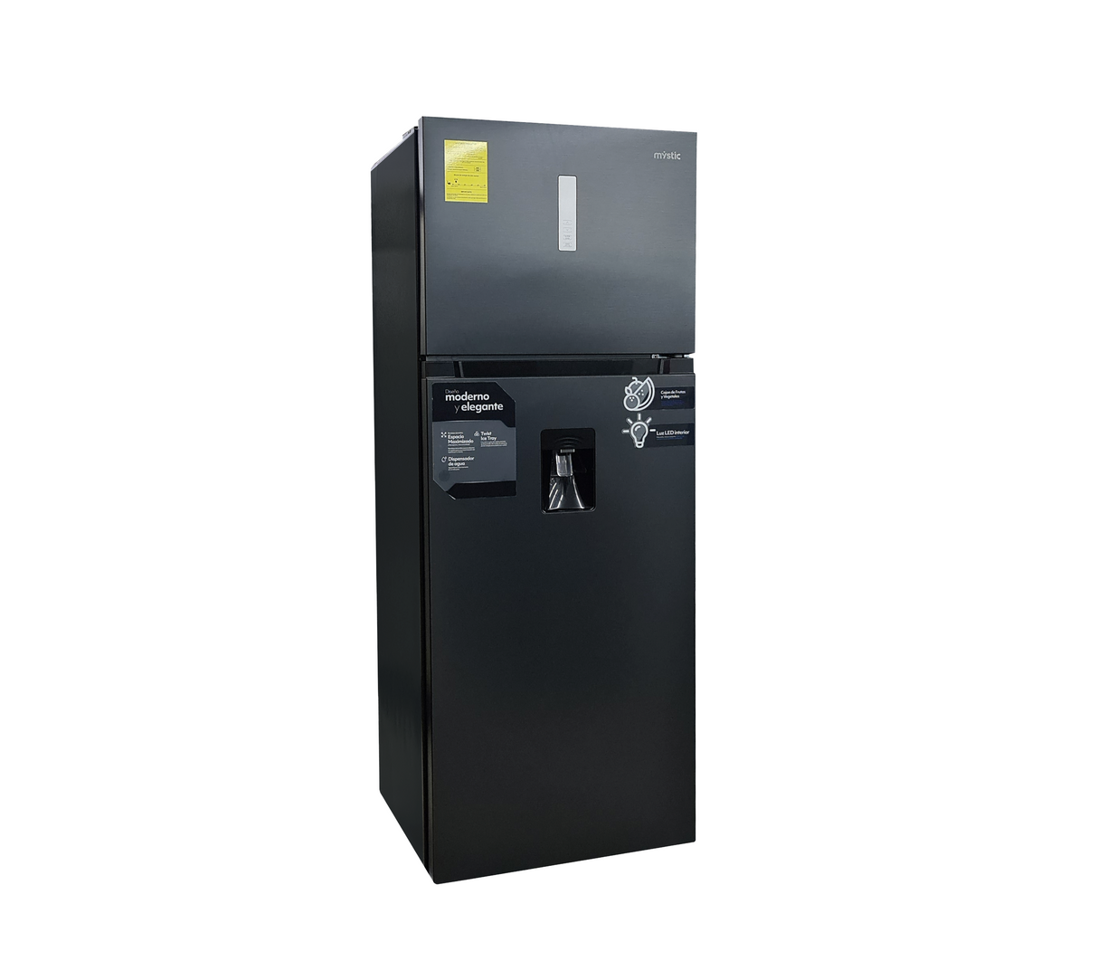Nevera Top Mount Inverter 463 litros Silver Mystic