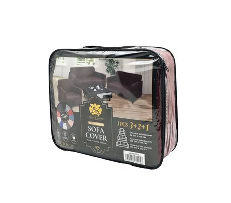 Forro de muebles 3+2+1 unicolor Logan & Mason