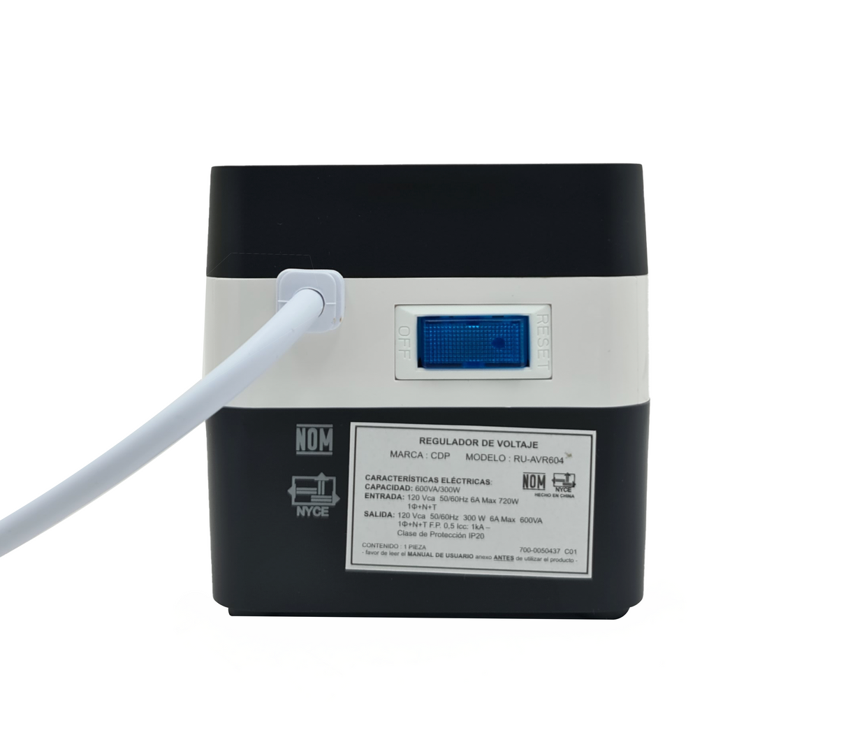 Regulador 300w avr604 4tomas Cdp