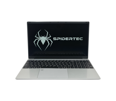 Laptop 15.6 notebook fhd celeron 12gb/256gb plateado Spidertec