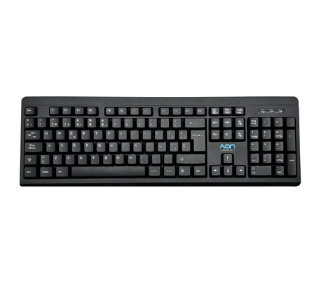 Combo Teclado + Mouse Inalambrico Black Aon
