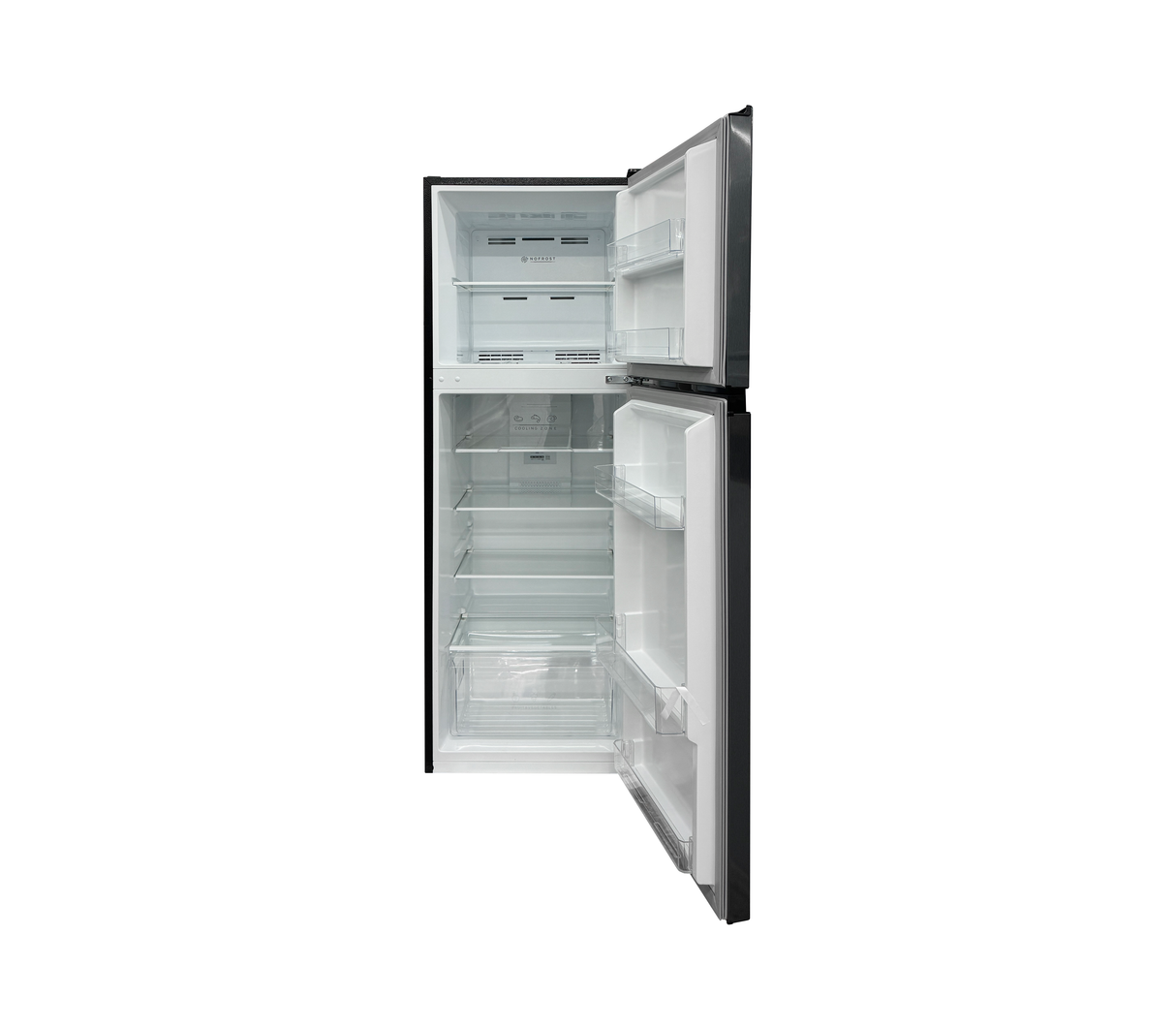 Nevera 2 puertas 10" 280lts gris Royal