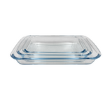 Juego de 3 refractarios rectangular Sujoya