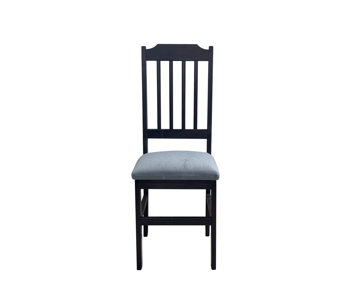 Silla para comedor gandal con tapizado Shenil gris Isabel