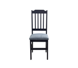 Silla para comedor gandal con tapizado Shenil gris Isabel