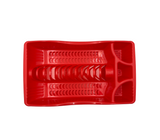 Escurridor de platos clásico rojo Sujoya