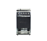 Cocina a gas 20" de piso 4 hornillas acero inoxidable EF-60009GH(SS) Premier