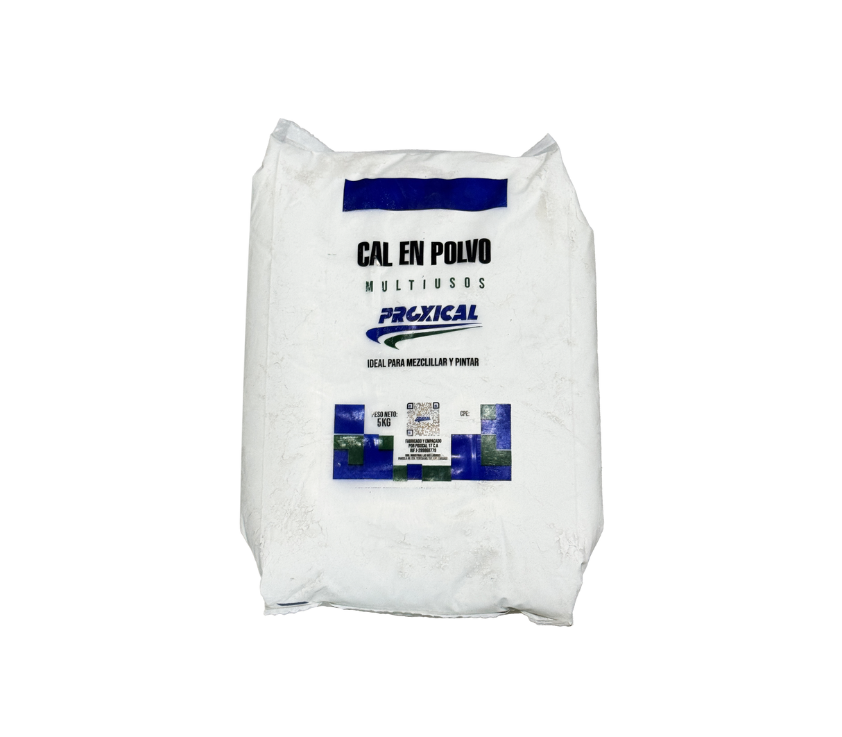 Bolsa de cal hidratada en polvo de 5g Proxical