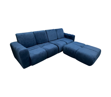 Juego de Recibo Estambul 5 Puestos+Puff Tela