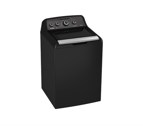 Lavadora automática 19 kg 4 perillas + botón LMX79114WDAB0 diamond gray Mabe