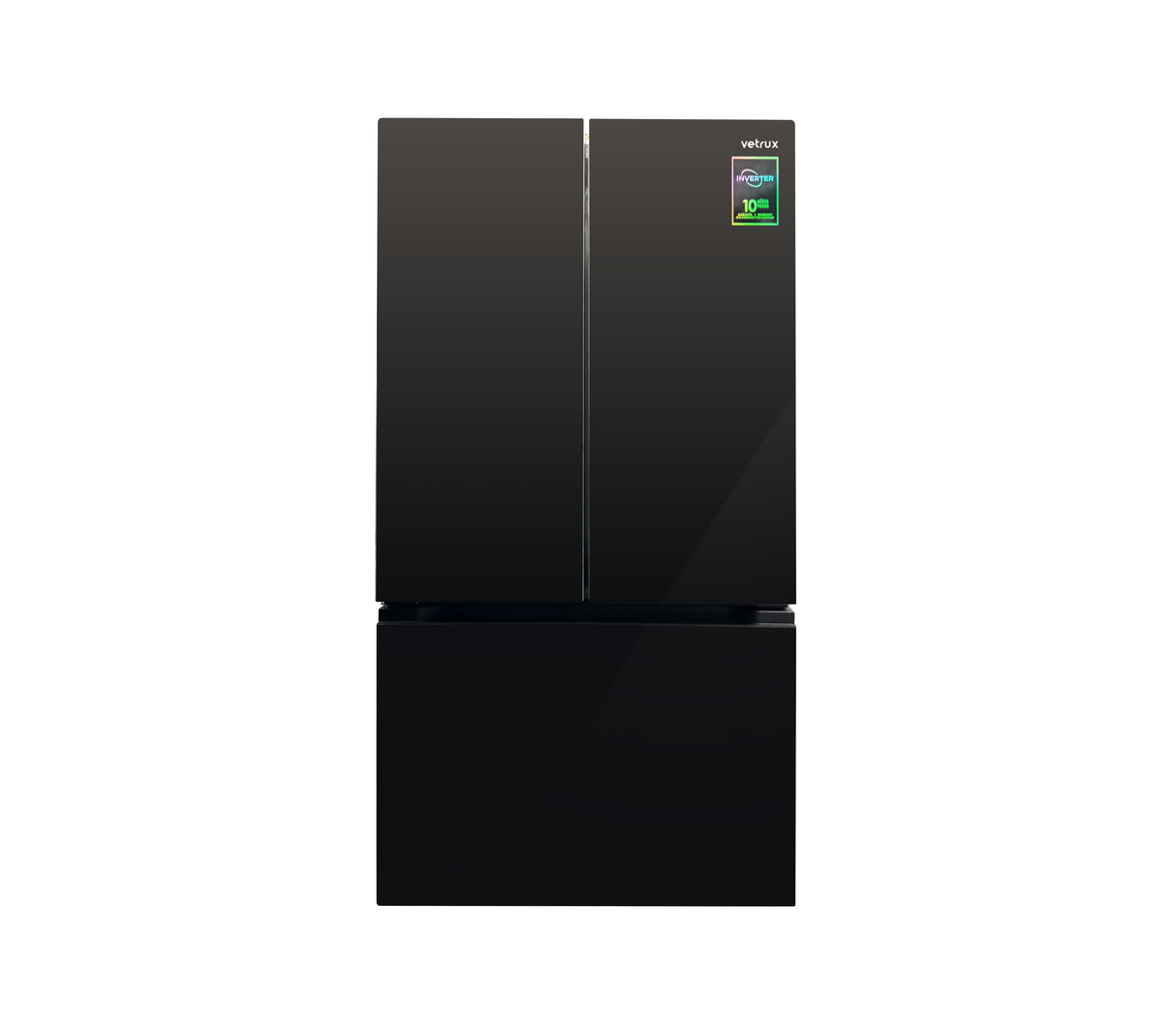 Nevera french door black 580 Lts Vetrux