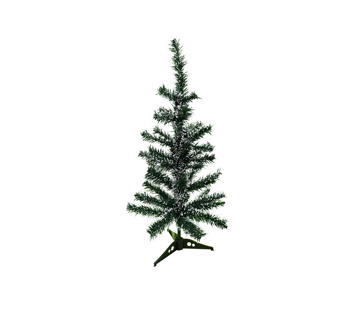 Árbol de navidad nevado 60cm verde El Gran Ocho