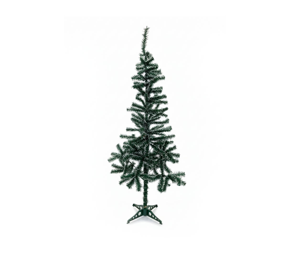 Árbol de navidad nevado 150cm verde El Gran Ocho
