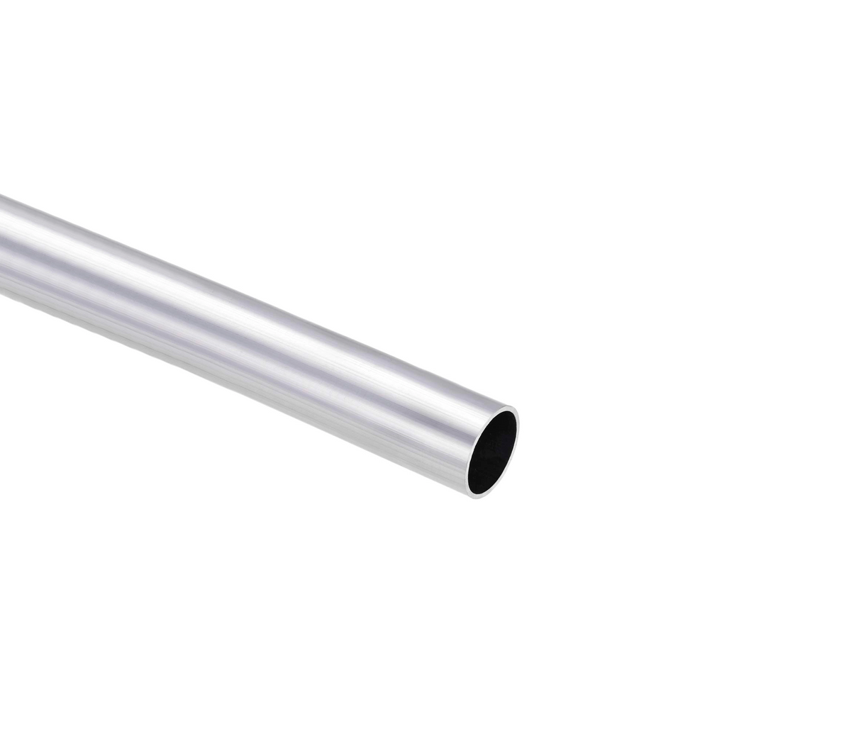 Tubo redondo aluminio largo 1/2 3m 0,90mm Atouan