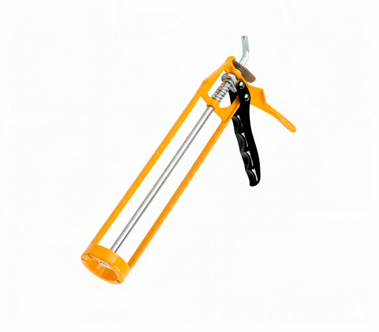 Pistola de silicón d/cartucho 9" 225mm amarilla Tolsen