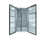 Nevera side by side 595 litros sin escarcha 110V gris crystal TCL