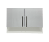 Muebles aéreos de cocina 2 puertas con condimentero Powerfik