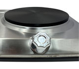 Cocinita eléctrica 2 hornillas 1000W+1000W RAF