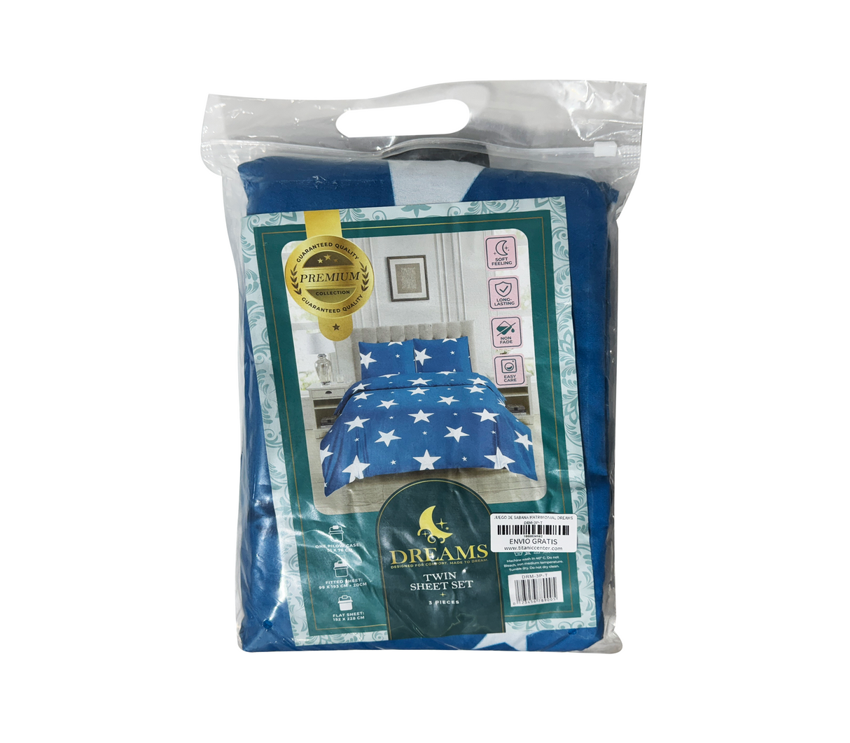 Juego de sábana matrimonial Dreams