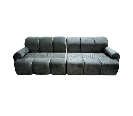 Juego de recibo melbourne con brazo 2 piezas gamuza Fabricadora Man