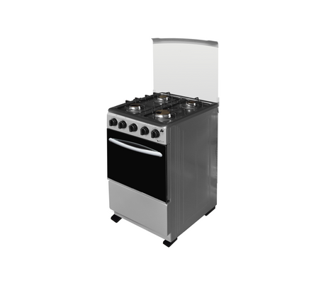 Cocina a gas 20" 4h encendido automático silver Gplus
