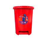 Papelera redonda pedal bin Alfa Hogar