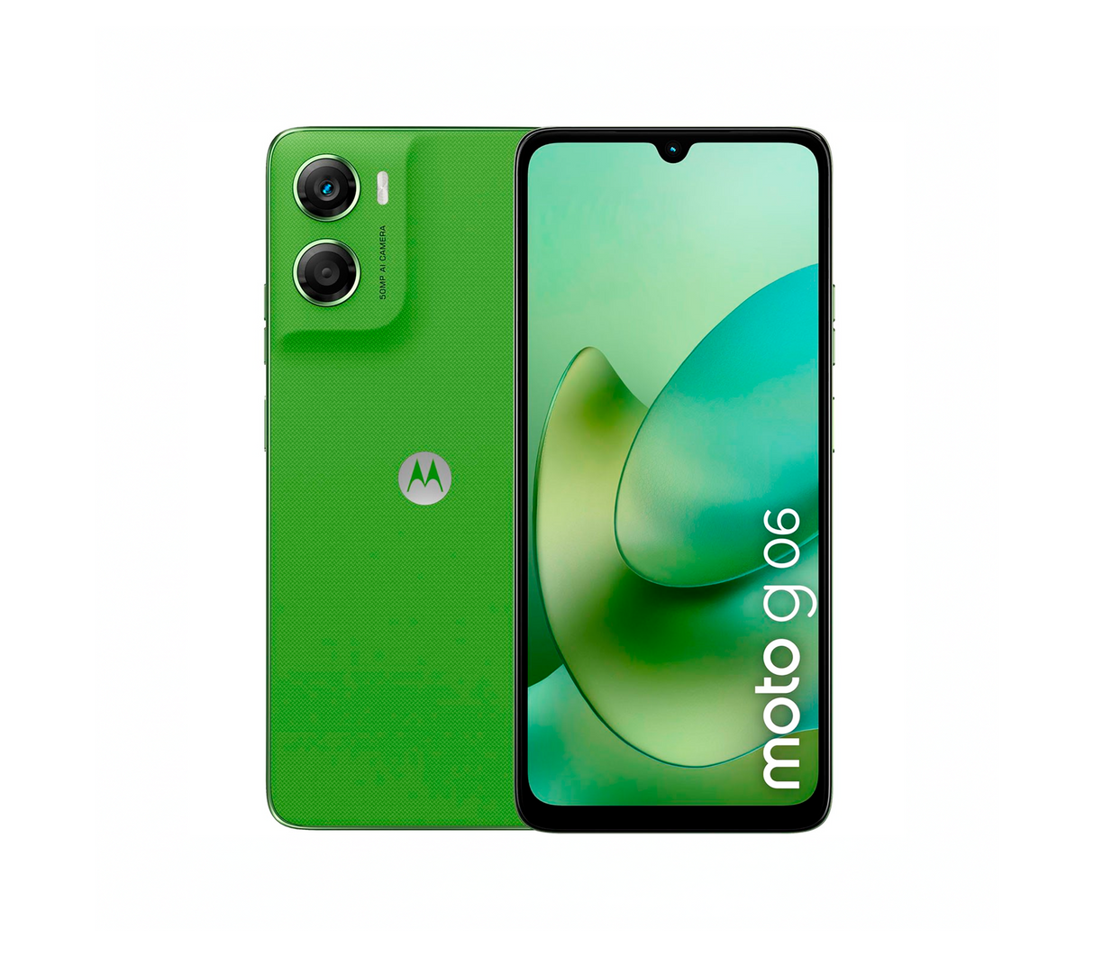 Celular G06 12GB (4+8GB Virtual) / 128GB green Tendril Motorola