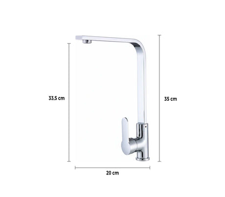 Grifería Plus llave para fregadero monomando Cielo Faguax