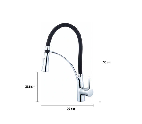 Grifería Plus llave para fregadero monomando Maldivas Faguax