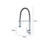 Grifería Plus llave para fregadero monomando Taylor Bay Faguax