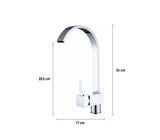 Grifería Plus llave para fregadero monomando Galera Faguax