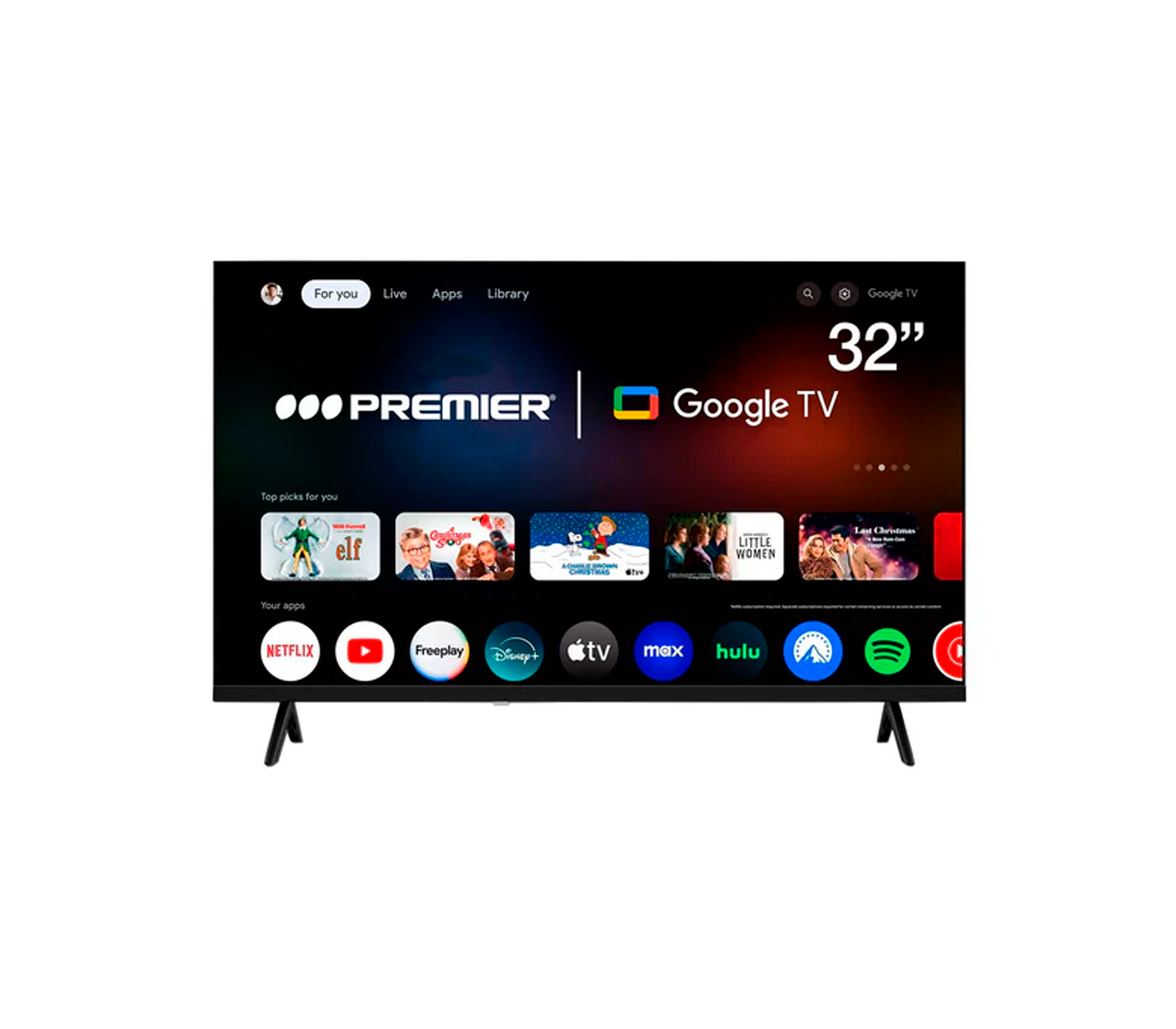 スマートテレビ　32型 Google TV テレビ 32型 ハイビジョン 液晶テレビ Google TV スマートテレビ