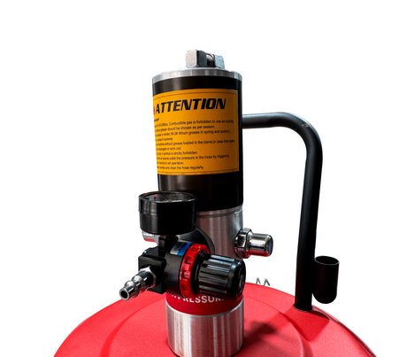 Grasera industrial neumática 30kg Roccia