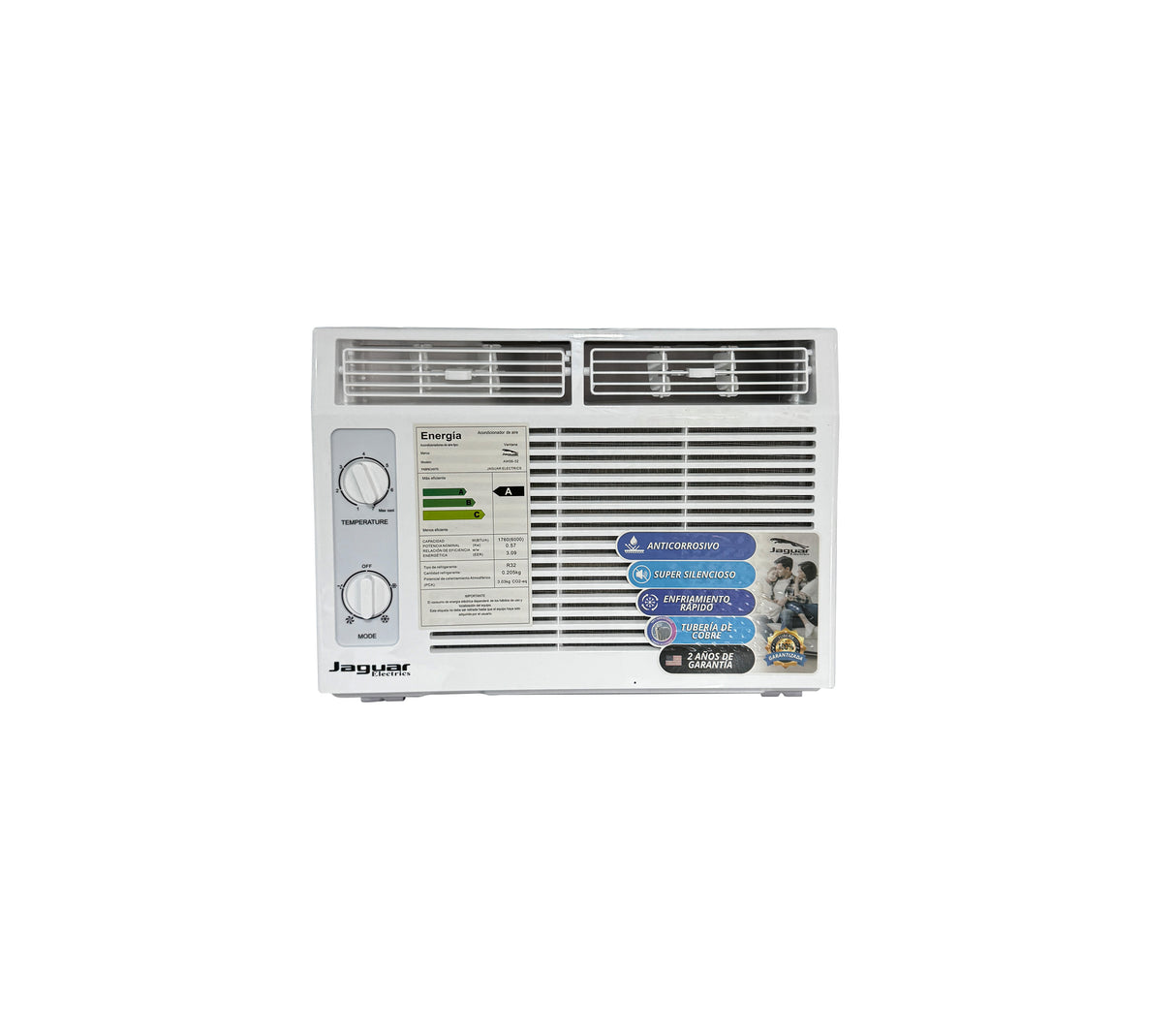 Aire Acondicionado de ventana 110V 6000 BTU Jaguar