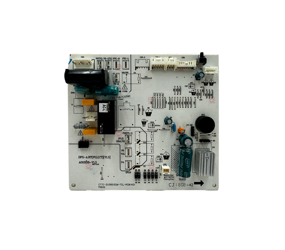 Tarjeta electrónica para aire acondicionado split a010235-v1.3 Powerfik