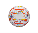 Balón de voleibol Official Graffiti Peace N.° 5 blanco y naranja Wilson