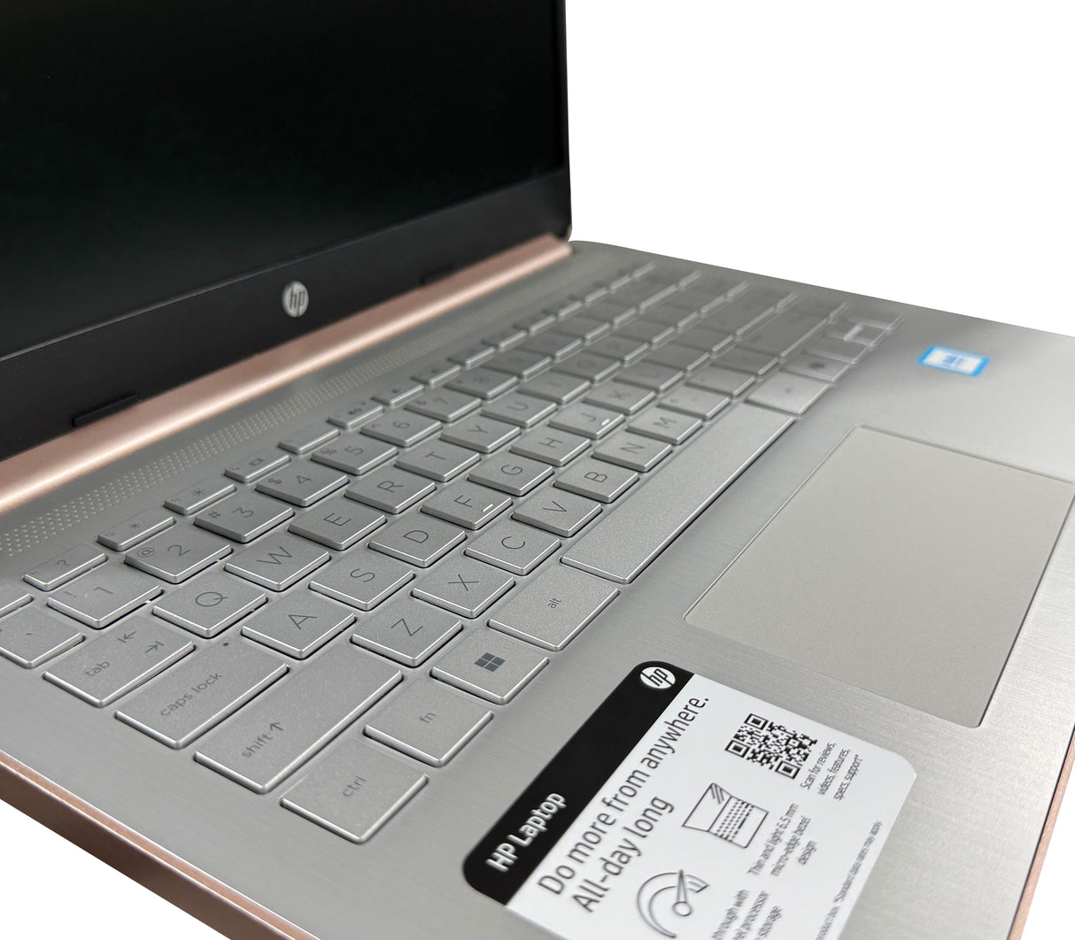 Laptop 14" intel processor N150 2025 4GB/128GB pale rose gold HP
