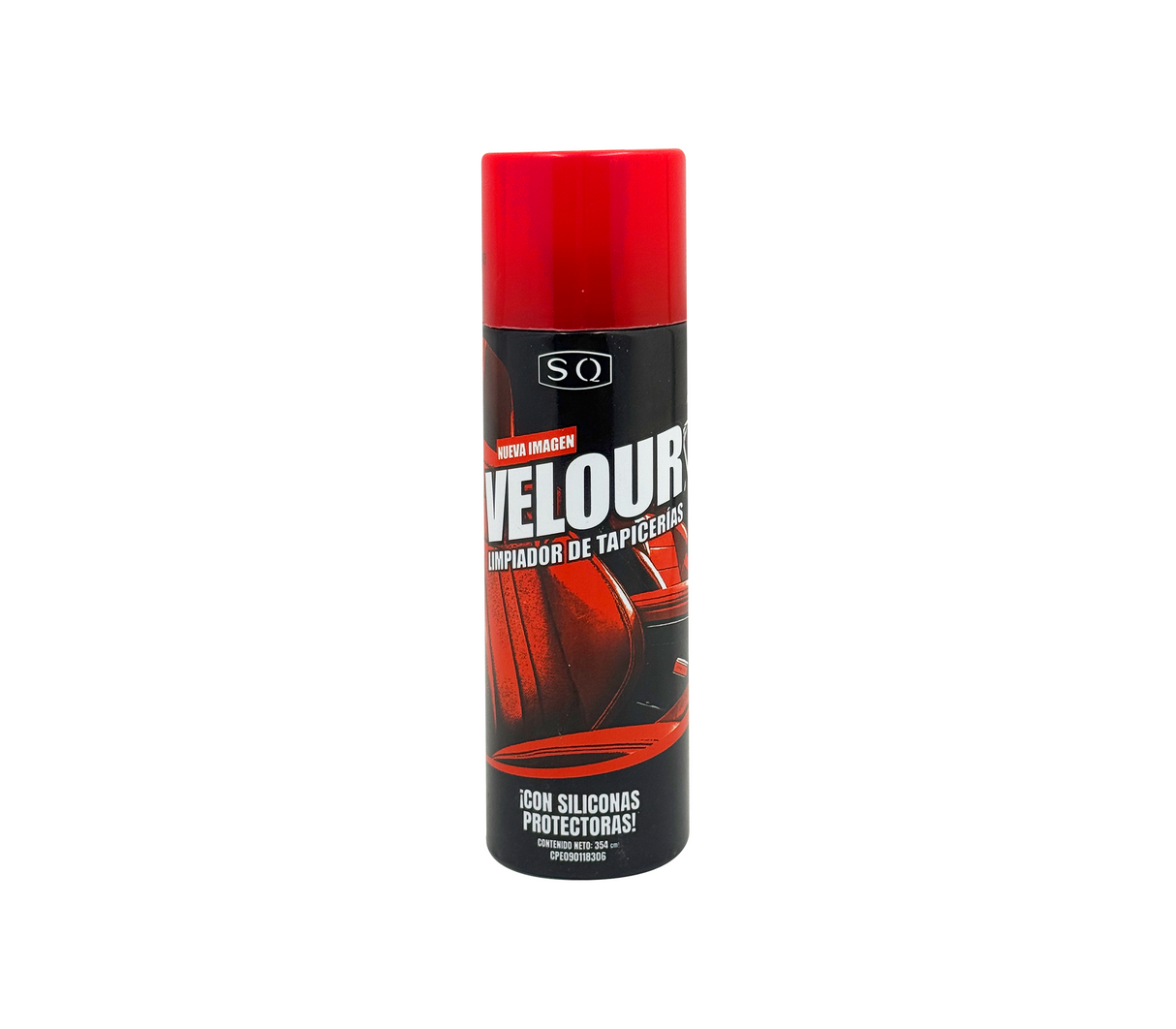 Limpiador de tapicerías Velour 354 cc SQ