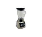 Licuadora vaso de vidrio profesional plus 3 velocidades 1.25 litros 650W cromado NR-6804 Nero