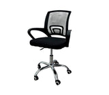 Silla ergonómica ejecutiva negra b/coromada 022ND01 Isonic